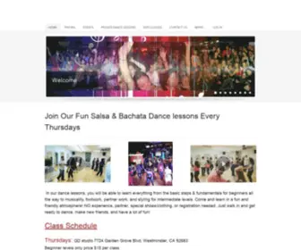 Ocsalsadancelessons.com(Salsa and Bachata dance class in Orange County CA. David Nieto) Screenshot