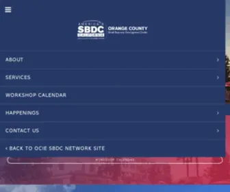 OCSBDC.org(Orange County SBDC) Screenshot