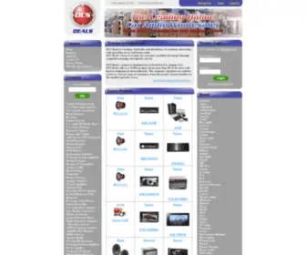 Ocsdeals.com(The Leading Online Car Audio Wholesaler) Screenshot