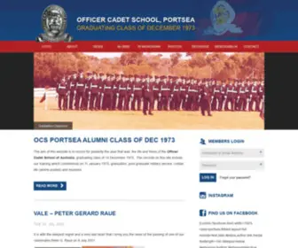 Ocsdec73.com(Officer Cadet School) Screenshot