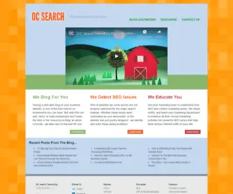 Ocsearchconsulting.com(Blog Optimization) Screenshot