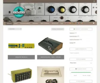 Ocsidance.com(Ocsidance Pro Audio) Screenshot