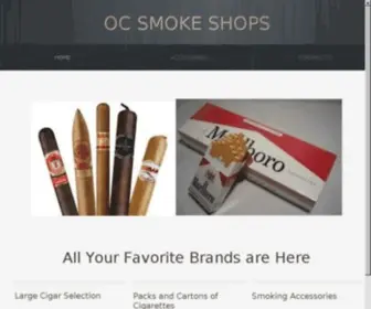 Ocsmokeshops.com(Ocsmokeshops) Screenshot