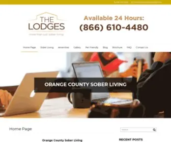 Ocsoberliving.com(The Lodges) Screenshot