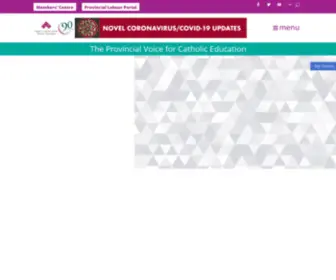 Ocsta.on.ca(Faith in Education) Screenshot