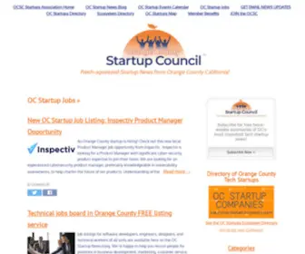 Ocstartupjobs.org(Startup news from the Orange County California community) Screenshot