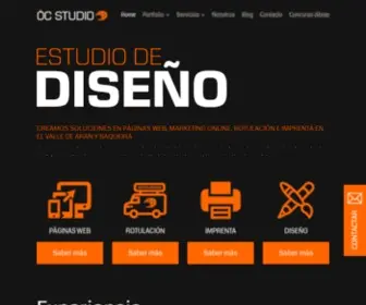 Ocstudio.net(Òc Studio) Screenshot