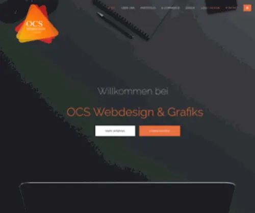 Ocswebdesign.com(OCS Webdesign & Grafiks) Screenshot