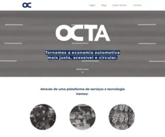 Octa.com.br(Octa Economia Circular) Screenshot