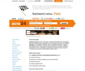 Octa24.lv(Mašīnu OCTA obligātā) Screenshot