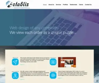 Octabliz.com(Social Media Optimization Services by Nano BlizNanobliz.com is one of India's fastest growing company) Screenshot