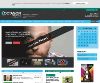 Octagon-Theatre.co.uk(Octagon Theatre) Screenshot