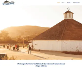 Octagonbarn.org(The Historic Octagon Barn of San Luis Obispo) Screenshot