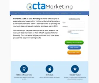 Octamarketing.com(Octa Marketing) Screenshot