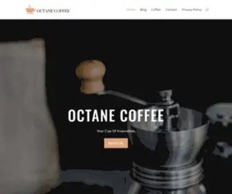 Octanecoffee.net(Octane Coffee) Screenshot