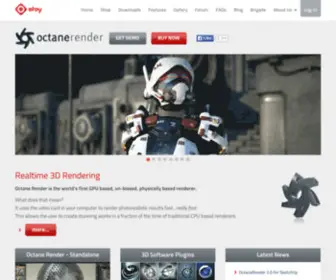 Octanerender.com(Octane Bridge) Screenshot