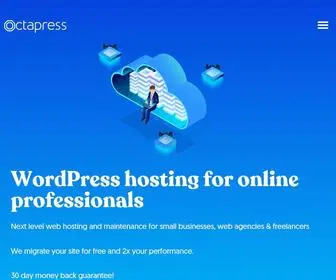 Octapress.com(WordPress Hosting & Maintenance) Screenshot