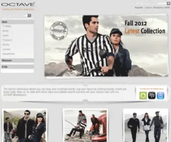 Octaveapparels.com(Octaveapparels) Screenshot