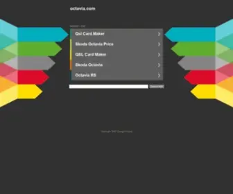 Octavia.com(Octavia) Screenshot