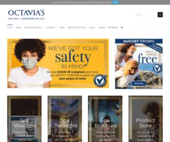 Octavias.co.za(Octavias Day Spa) Screenshot