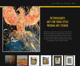 Octaviasart1.com(Home) Screenshot