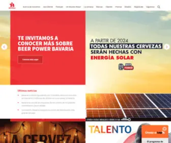 OCT.co(Bavaria la empresa de cerveza más grande de Colombia) Screenshot