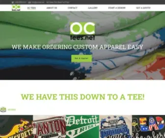 Octees.net(OC Tees) Screenshot