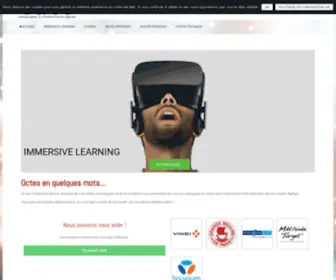 Octeo.fr(Accompagner la transformation digitale) Screenshot
