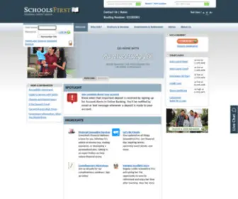 Octfcu.org(SchoolsFirst FCU) Screenshot