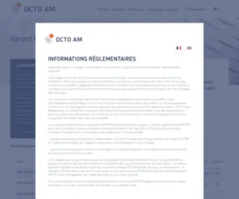 Octo-AM.com(Octo Asset Management) Screenshot