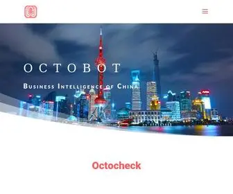 Octobot.consulting(Octobot makes your business in China safer and) Screenshot