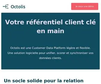 Octolis.com(Customer Data Plaform) Screenshot