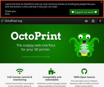 Octoprint.org(Octoprint) Screenshot