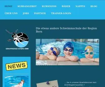 Octopus-Swim.ch(Schwimmschule Octopus) Screenshot