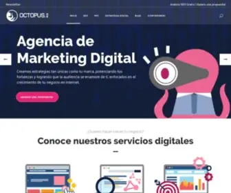 Octopus.mx(Agencia de Marketing Digital) Screenshot