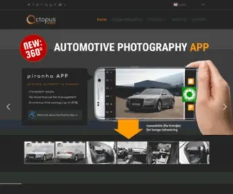 Octopus.tools(Automotive imagery and retouching solutions) Screenshot
