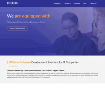 OctosGlobal.com(Octos Global) Screenshot