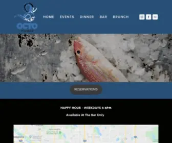 Octostp.com(OCTO fishbar) Screenshot