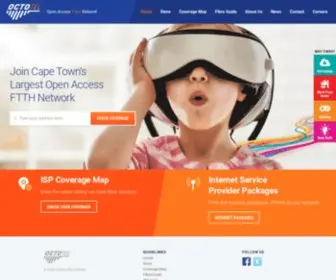 Octotel.co.za(Octotel Open Access Fibre Networks) Screenshot