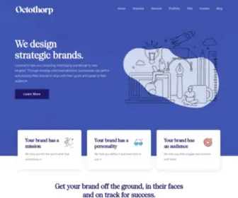 Octothorp.design(Branding, Identity and Logo Design) Screenshot