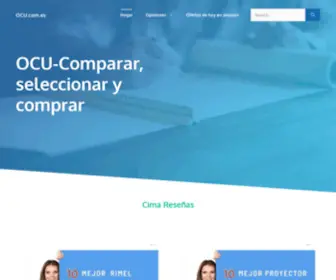 Ocu.com.es(Opiniones de los mejores productos) Screenshot