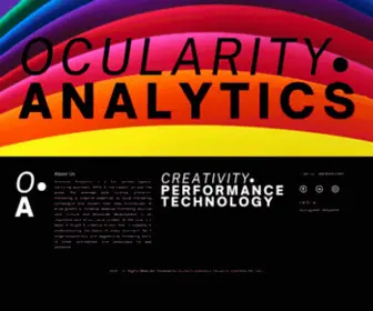 Ocularityanalytics.com(Martech Experts) Screenshot