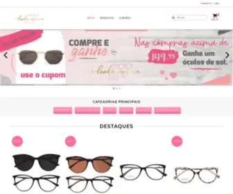 Oculoslindamenina.com(Óculos) Screenshot