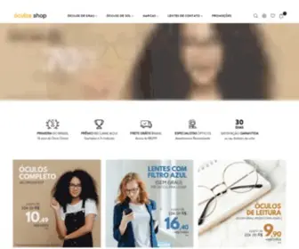 Oculosshop.com.br(Ótica Online) Screenshot