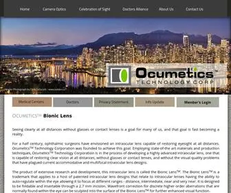 Ocumetics.com(Ocumetics) Screenshot