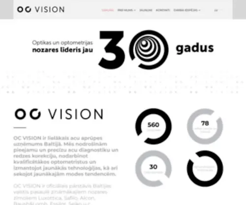 Ocvision.eu(Sākums) Screenshot