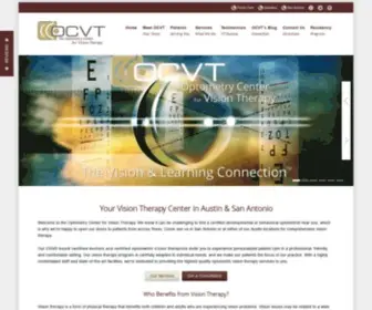 OCVT.info(The Optometry Center for Vision Therapy) Screenshot