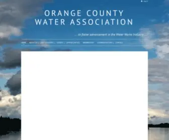 Ocwater.org(Orange County Water Association) Screenshot