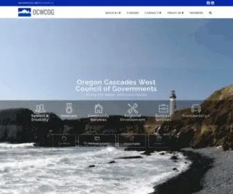 Ocwcog.org(Oregon Cascades West Council of Governments) Screenshot