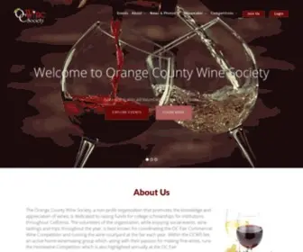 OCWS.org(Wine Society) Screenshot
